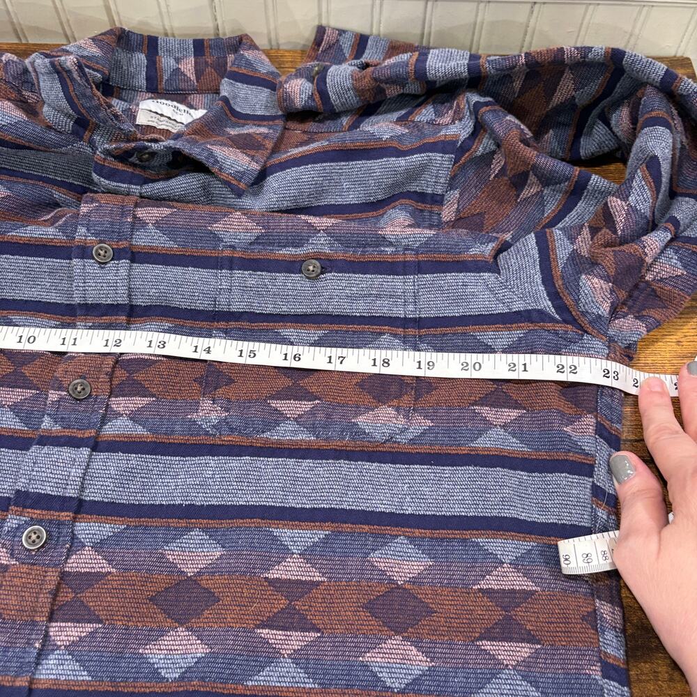 Goodfellow & Co Mens Size L Standard Fit Shirt Casual Button Up Southwest - Picture 6 of 11
